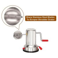 Stainless Steel Coconut Scraper Vaccum Base for Kitchen Latest Manual Coconut Scraper(5216)
