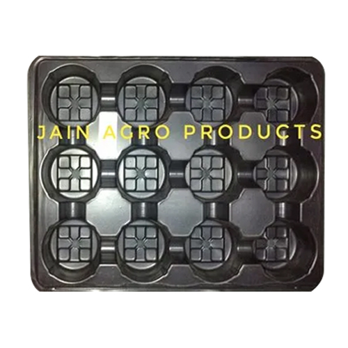 Black N White Pot Holding Trays