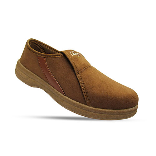 Brown Tan Color Mens Shoes - Velvet, Various Sizes, Brown | Slip-On, Stylish, Comfortable, Durable, Slip Resistant, Breathable, Lightweight, Rubber Sole