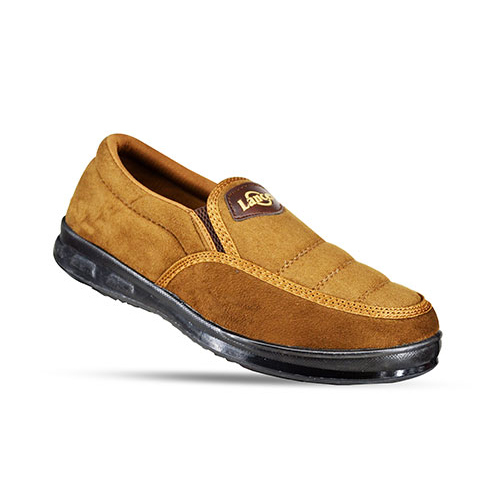 Light Brown Color Mens Shoes - Suede Leather, 11x4x3 inches, Rubber Sole | Comfort, Style, Durable, Breathable, Lightweight