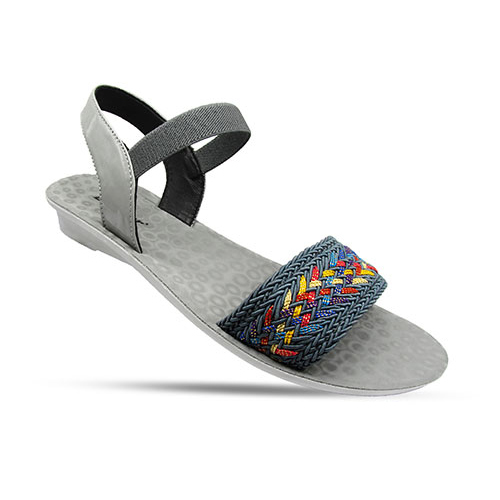 Women Grey Color Sandals