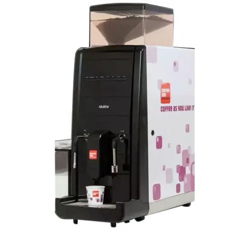 Stainless Steel Cafe Coffee Day Fresh Milk Coffee Vending Machine