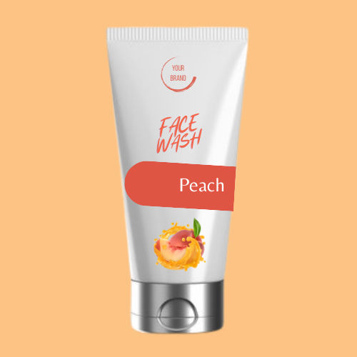 Peach Face Wash Free From Harmful Chemicals