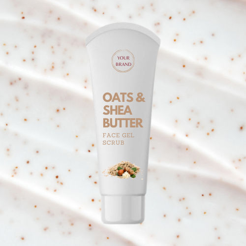 Oats and Shea Butter Gel Face Scrub