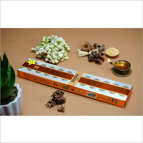 Mangalam Incense Stick - Artificial Fragrances, Standard Size, Rough Black Surface | Easy to Clean, Non-Stick, Includes Incense Holder, Round Indian Style