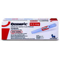 Ozempic  (semaglutide) Injection 0.5 mg or 1 mg insulin pen
