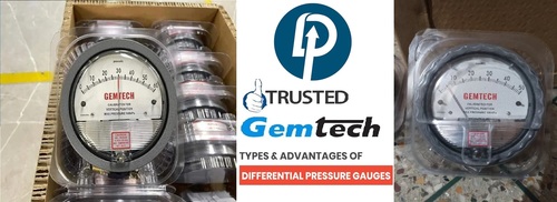 GEMTECH Differential Pressure Gauge by Tirupur Tamil Nadu