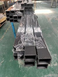 Right angle 3K twill matte carbon fiber square tubing large size graphite carbon fiber rectangular tube rod