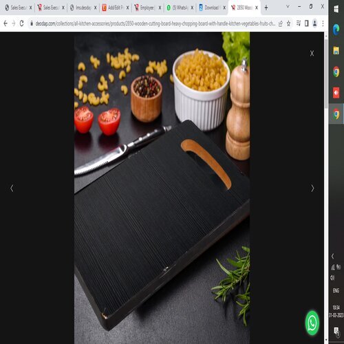 Wooden Cutting Board Heavy
