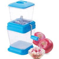 Plastic Vegetable Chopper Cutter with Stainless Steel Blade (2428)