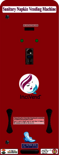 Automatic Sanitary Napkin Vending Machines - Capacity: 100. Kg/hr