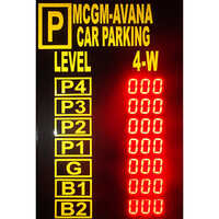 Big Parking Display - Application: Commercial