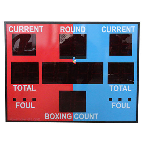 Boxing Score Board Display Application: Commercial