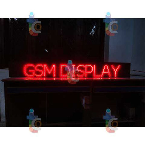 Modern Single Color Display Board