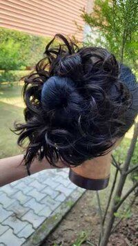 Human hair best hair scrunchies