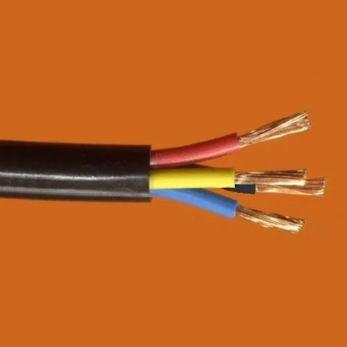 Polycab Black Electric Cable Conductor Material: Copper