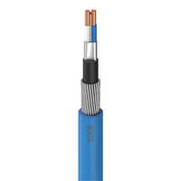 Polycab 2 Pair Twisted Cable - Copper Conductors, PVC Insulation, Blue Jacket | High-Speed Data Transmission, Low Noise, Easy Installation