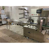Silver Fully Automatic Horizontal Flow Wrap Machine