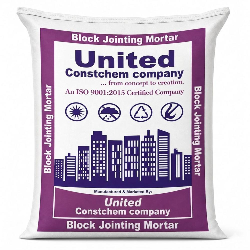 Block Jointing Mortar - Application: Construction
