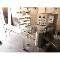Biscuit Packing Machine - Stainless Steel, 3600x1500x2000 Mm , Automatic Heavy Duty Machine With Plc Control And Electric Drive