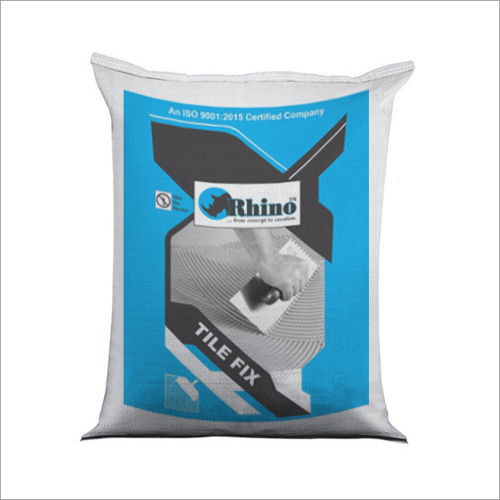 Tile Fixing Adhesive Usage: Construction