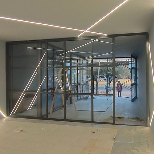 Glass Partition Work