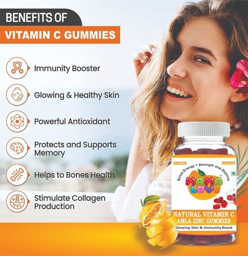 Vitamin c Amla zinc Gummies