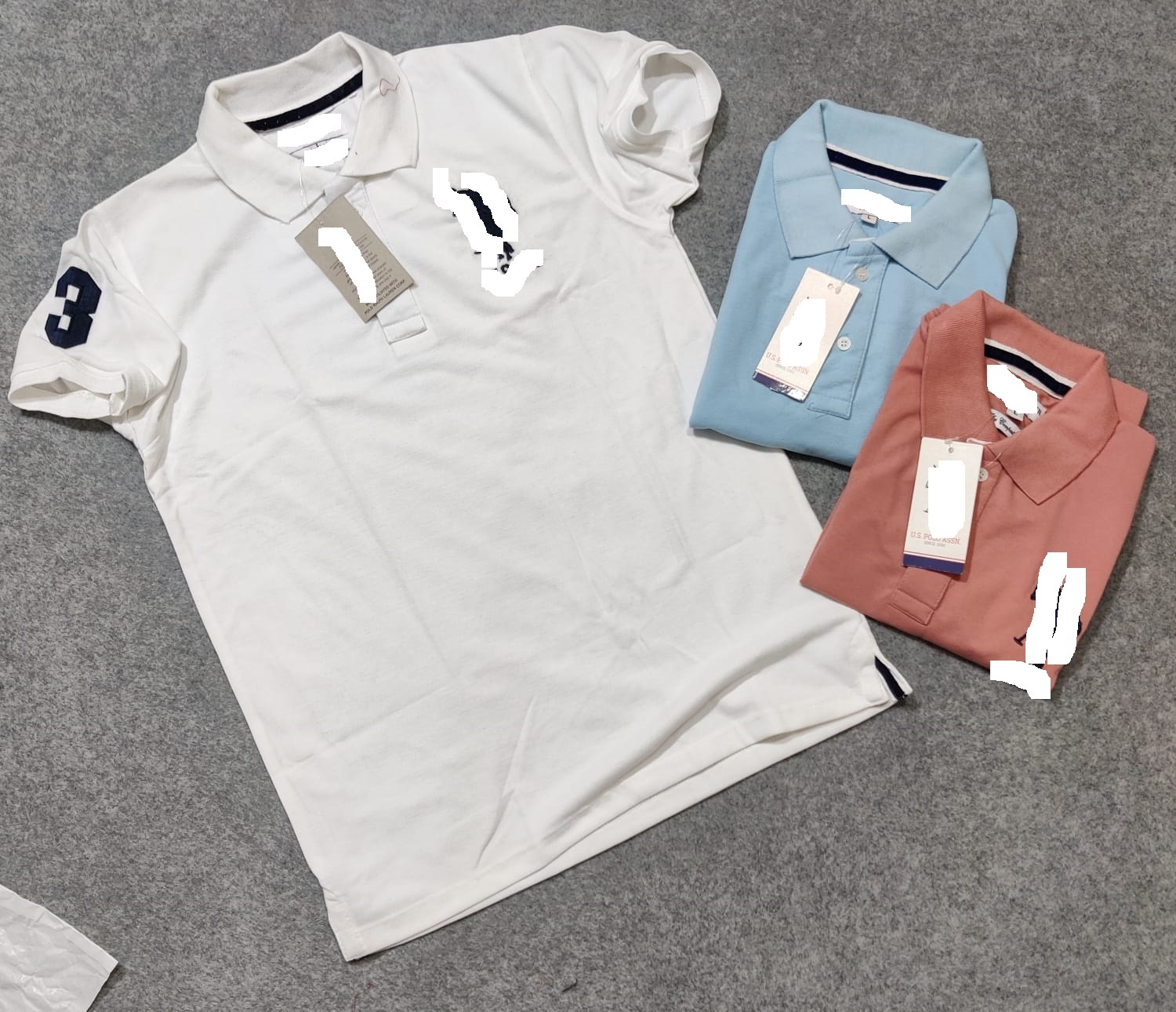 Men Cotton Polo Neck T Shirts