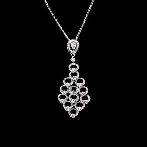 Modern Diamond Pendant