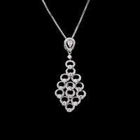 Modern Diamond Pendant