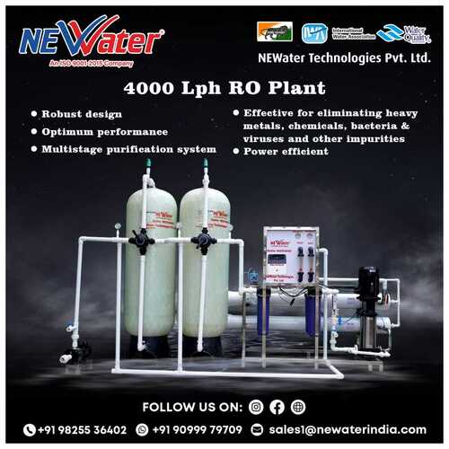 4000 LPH RO PLANT