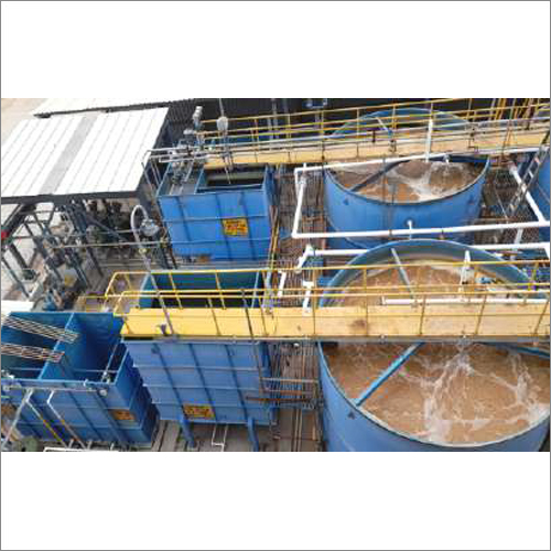 Effluent Treatment Plant - Mild Steel, Blue Color | Semi-Automatic Operation, Electric Power Source, Warranty Included