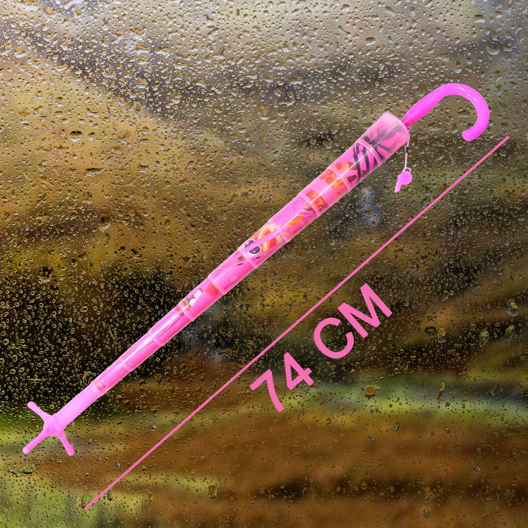Umbrella With Handle and Lightweight Safety Round plastic cap(6247)