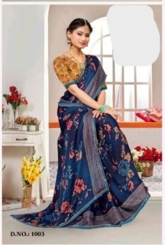 Printed Chiffon Sarees