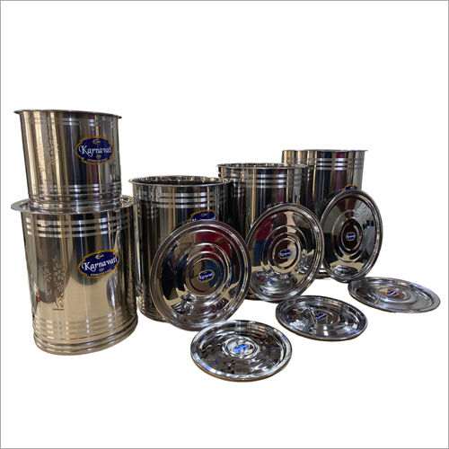 Silver Stainless Steel Pawali