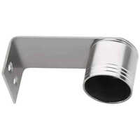 L Type Curtain Support - Metal Construction, Various Sizes Available, Silver Finish | Durable Design and Versatile Applications