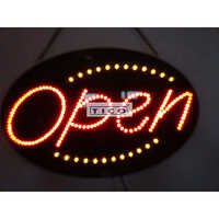 Modern Display Signs Board - Ms & Ss Body, Black Color | Electric Power Supply, Waterproof, 1-year Warranty, Dynamic Led & Lcd Functionality