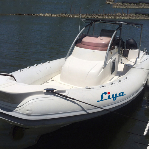 Liya 27ft semi rigid hull boat inflatable fishing boat