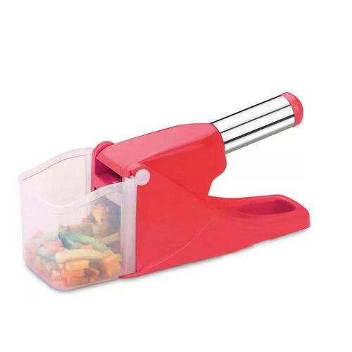 Virgin Plastic French Fry Chipser Potato Chipser/Potato Slicer with Container (114)