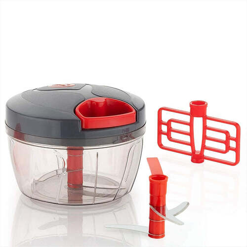 Manual Food Chopper Compact and Powerful Hand Held Vegetable Chopper/Blender (2549)