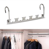 Multifunctional Stainless Steel Space Saving Magic Hanger Wardrobe Orgainser