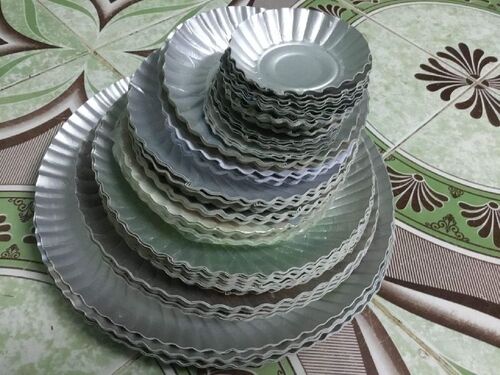 Disposable Paper Plate - Wrinkled Pattern Type | Eco-Friendly and Biodegradable Solution for Parties and Events