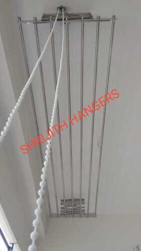 Ceiling mounted cloth drying hangers in Elapulli Palakad