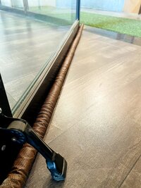 42 Inch Door Bottom Sealing Strip Guard for Home Brown