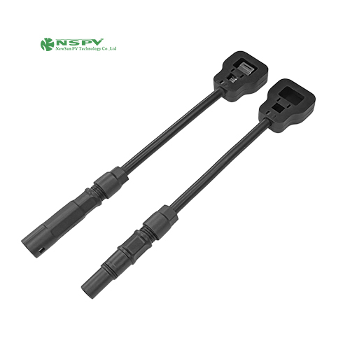 Mini Solar Panel Junction Box IP67 Waterproof With Mini Solar Cable Connectors For Solar Panel Connections