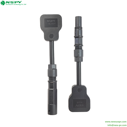 Mini Solar Panel Junction Box IP67 Waterproof With Mini Solar Cable Connectors For Solar Panel Connections