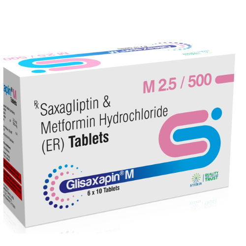 Saxagliptin  Metformin HCI (ER) (500mg)