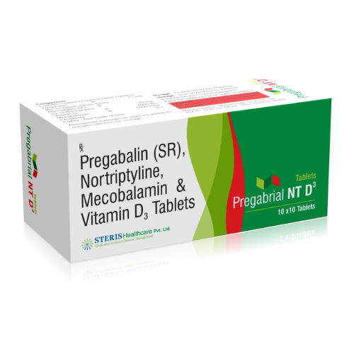 Pregabalin 75Mg Nortryptyline 10Mgmecobciamin 1500Mg Vitamin D3 2000 Generic Drugs