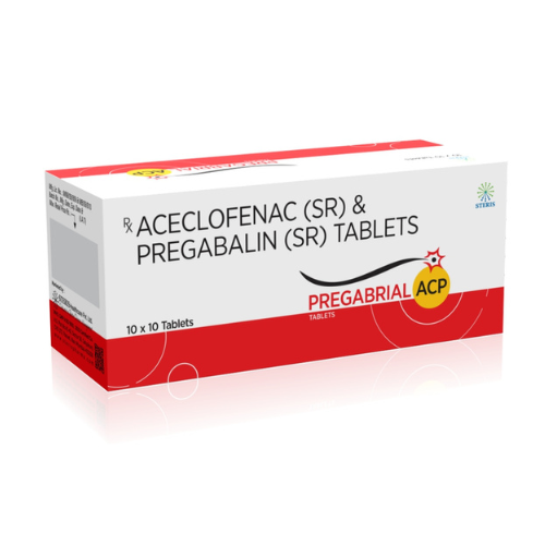 Aceclofenac  Pregabalin
