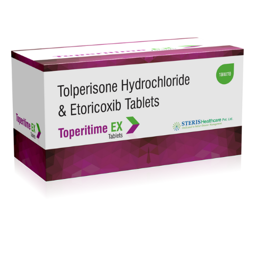 Tolperisone Hcl (150mg)  Etoricoxib (60mg) Tab